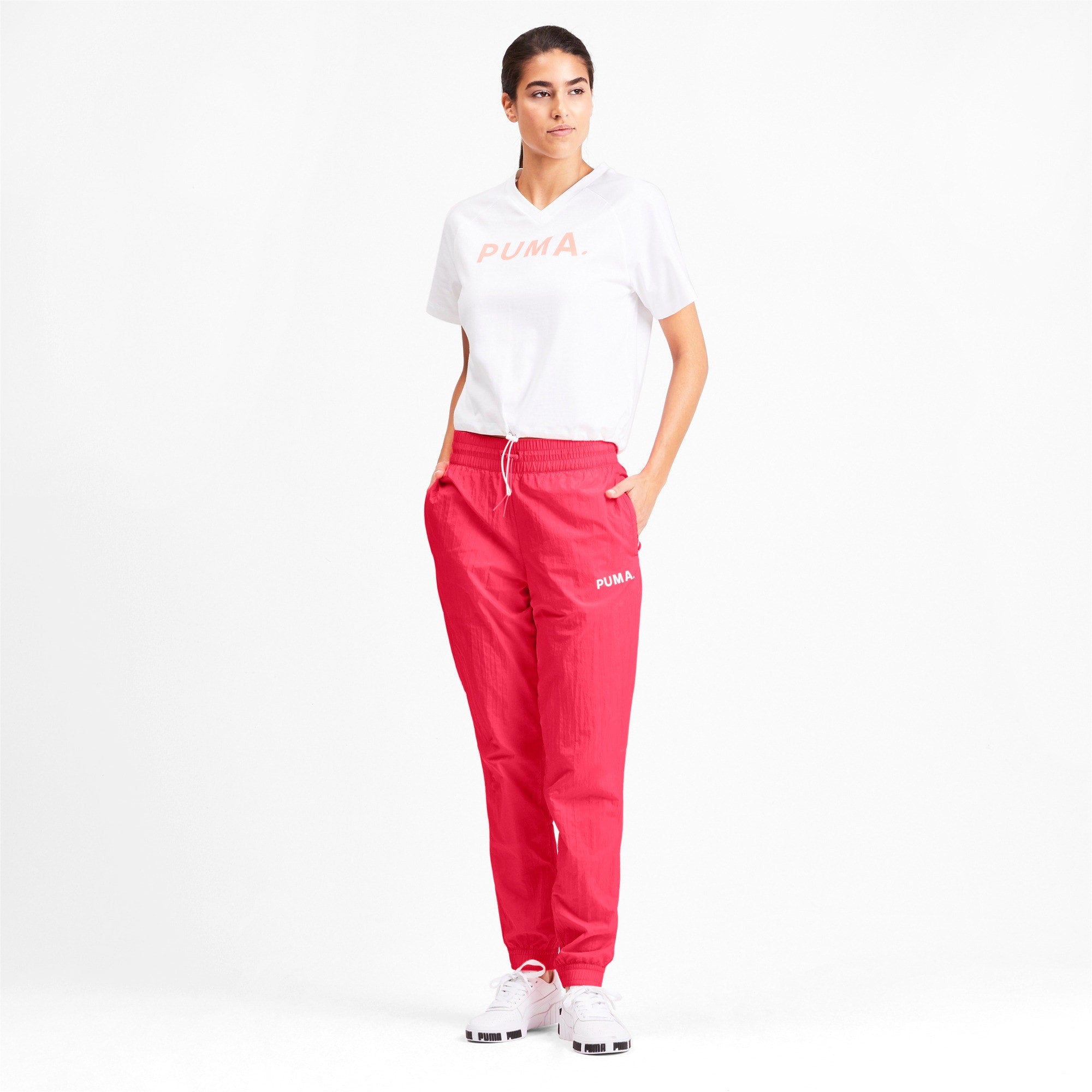 [595494-15] Womens Puma CHASE WOVEN PANT