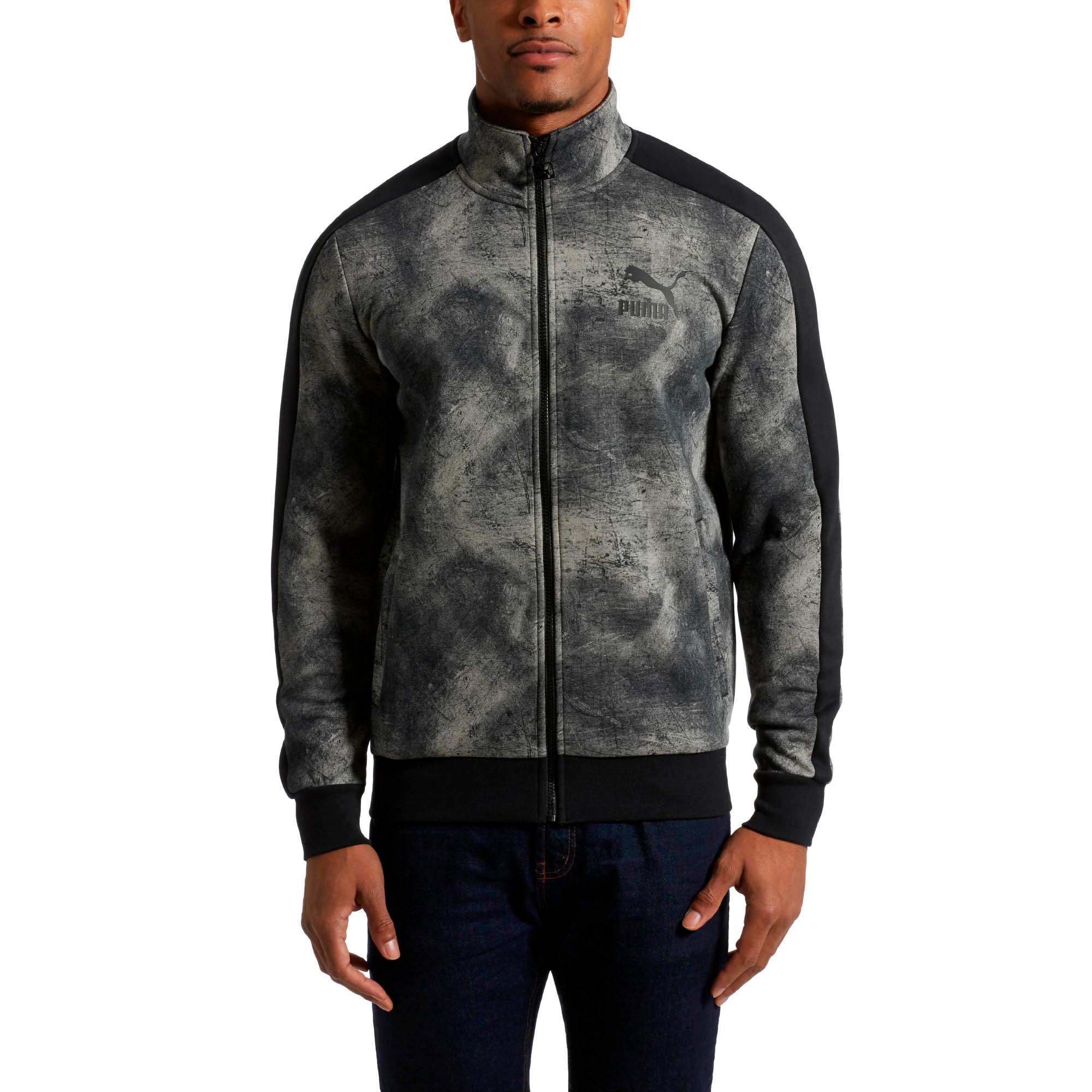 [576355-38] Mens Puma Classics T7 Jacket All-Over Print