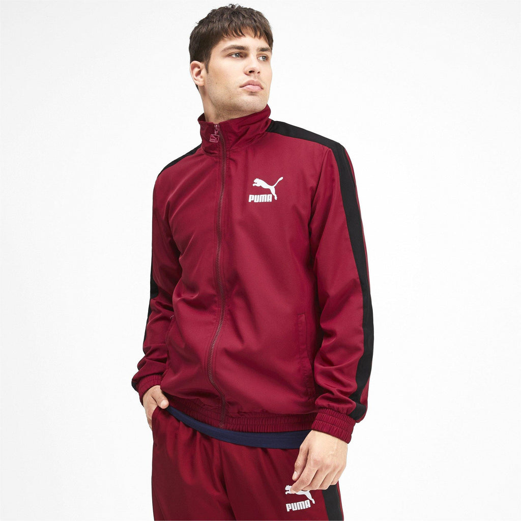 [595293-27] Mens Puma Iconic T7 Track Jacket Woven - sneakAR
