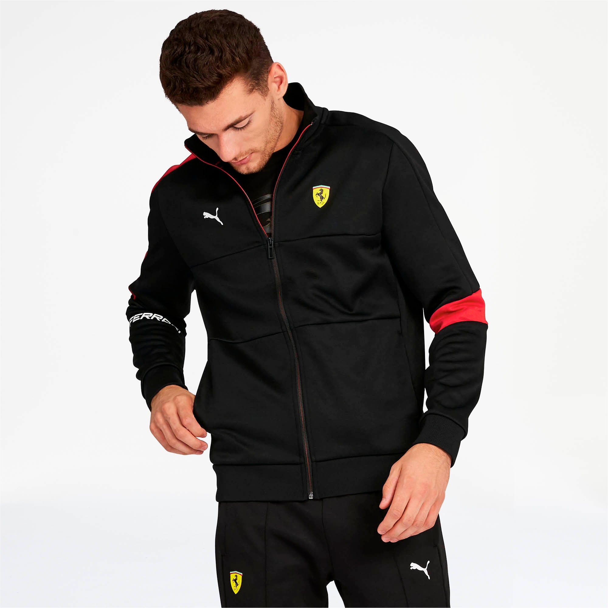[595425-02] Mens Puma SF Ferrari T7 Track Jacket
