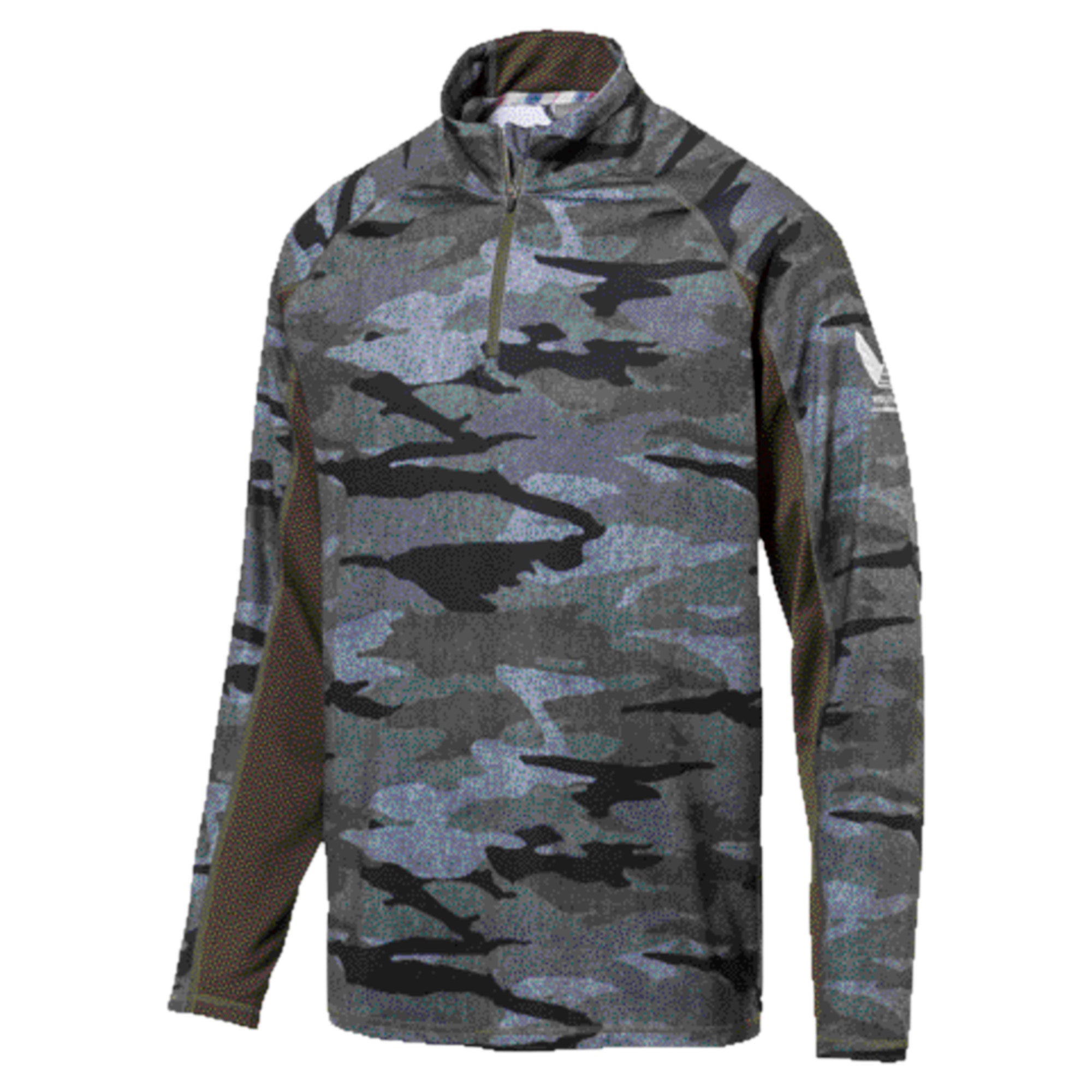 [575155-03] Mens Puma Volition Camo 1/4 Zip