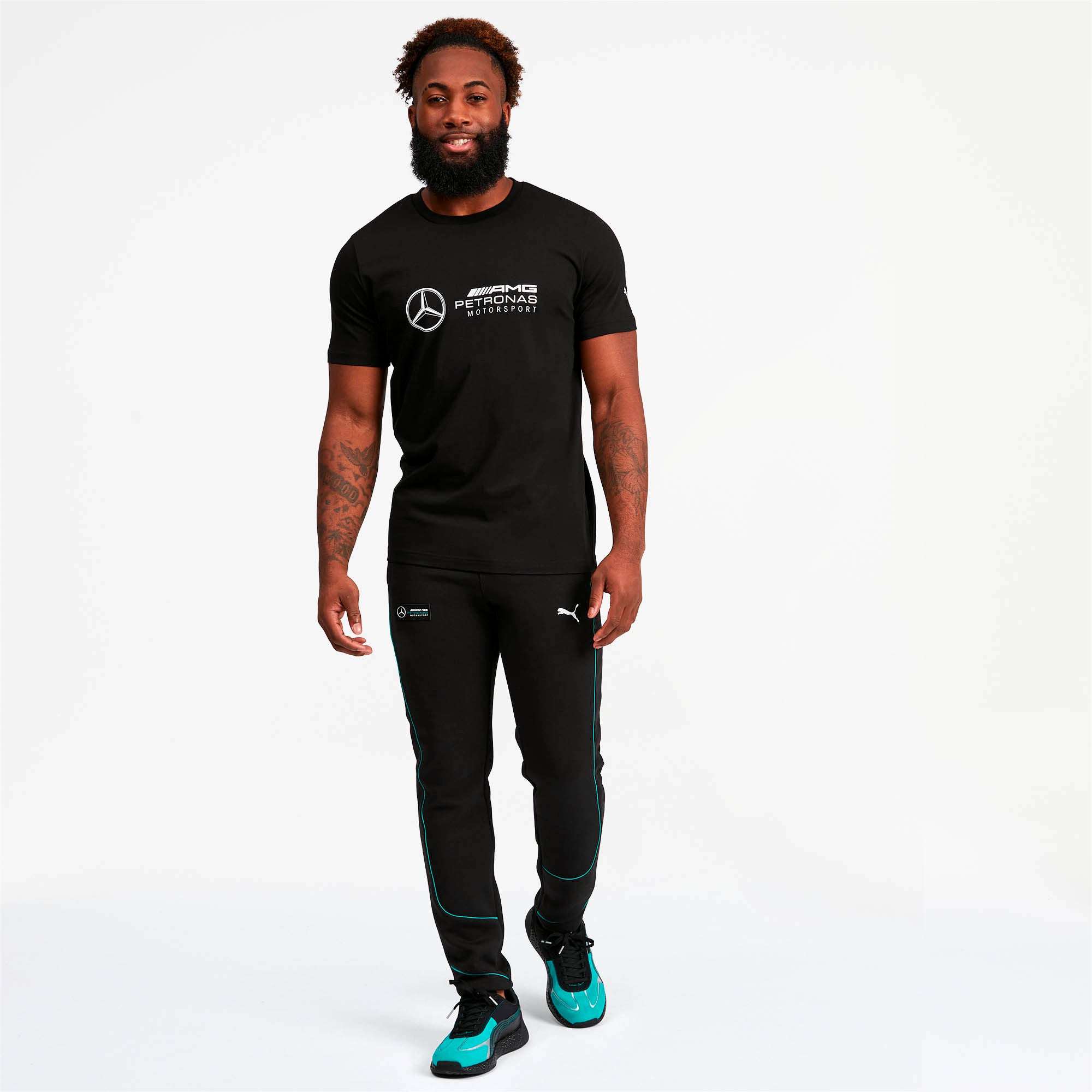 [595352-01] Mens Puma MAPM Mercedes Logo Tee