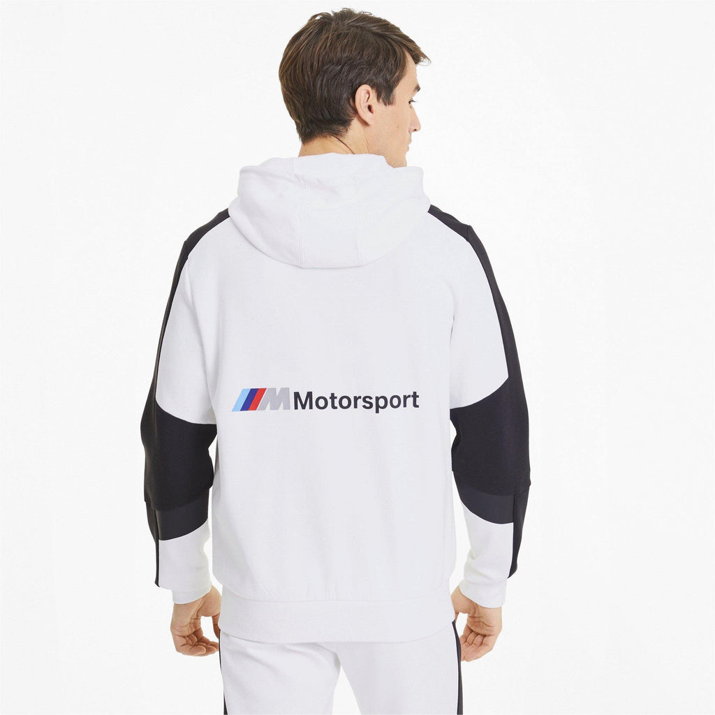 [596097-02] Mens Puma BMW Motorsport Hooded Sweat Jacket - sneakAR