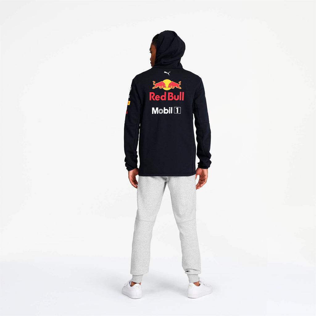 [762518-01] Mens Puma AMRBR Red Bull Team Hooded Sweat Jacket