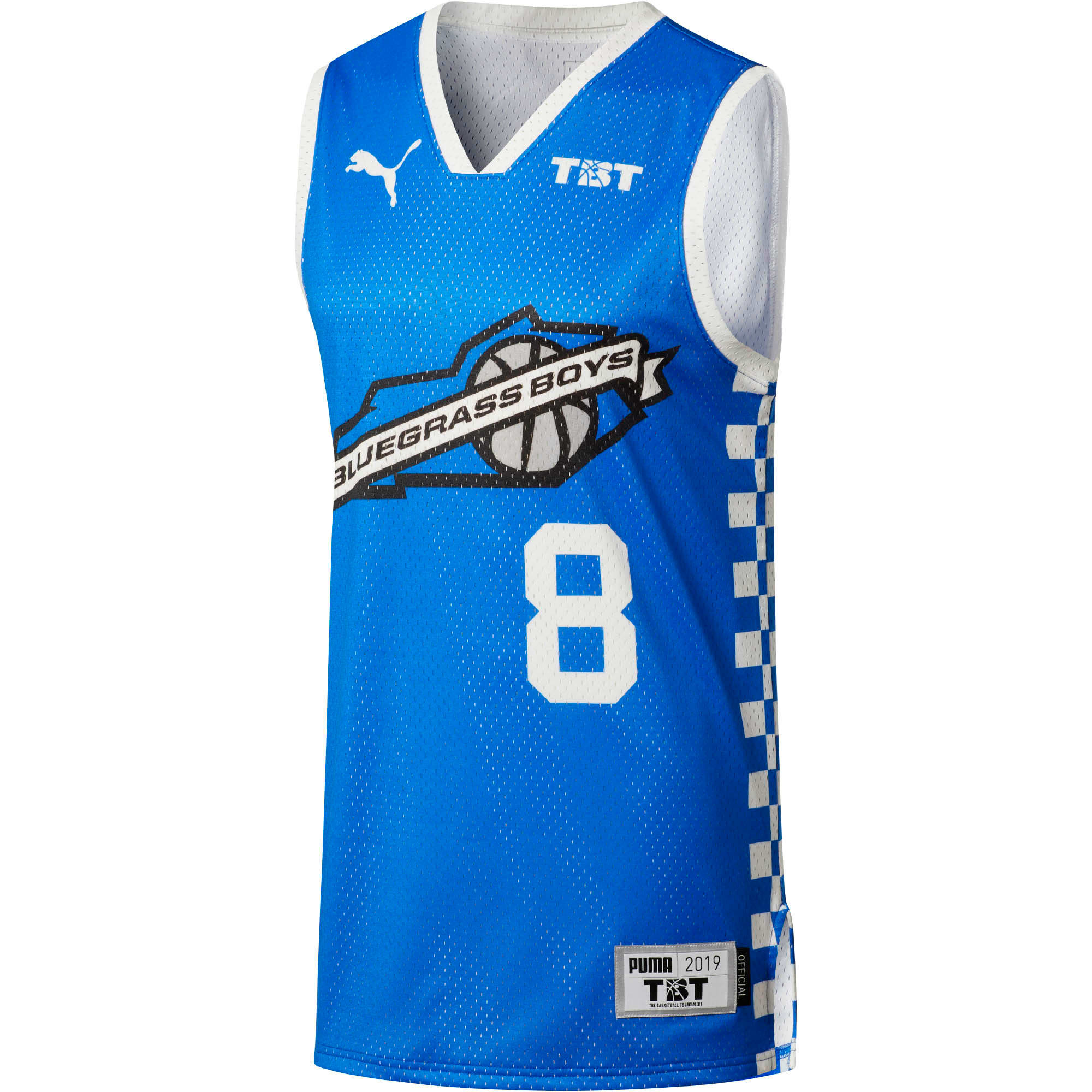 [929150-03] Mens Puma TBT Basketball Bluegrass Boys Jersey