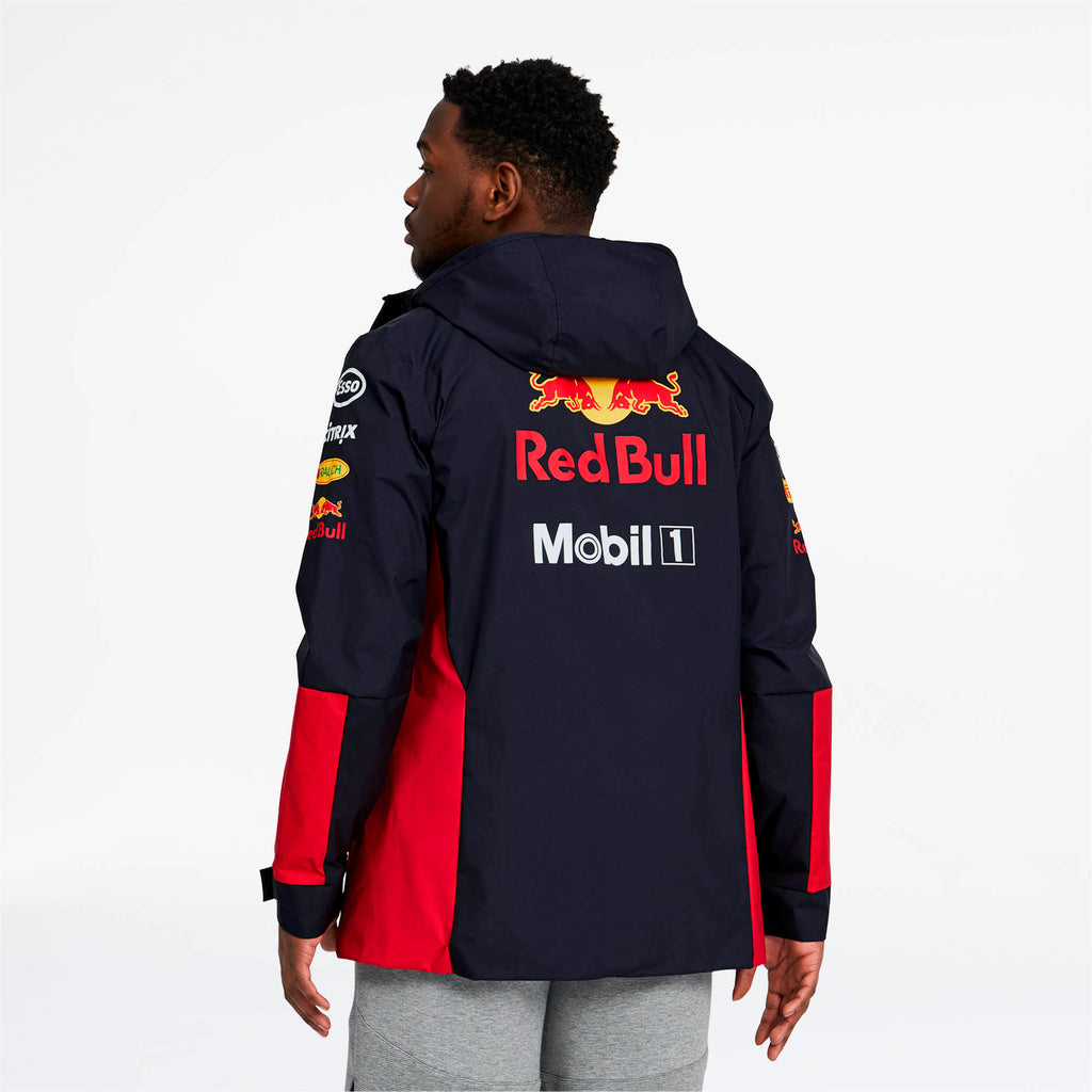 [762886-01] Mens Puma AMRBR Red Bull Racing Team Rain Jacket