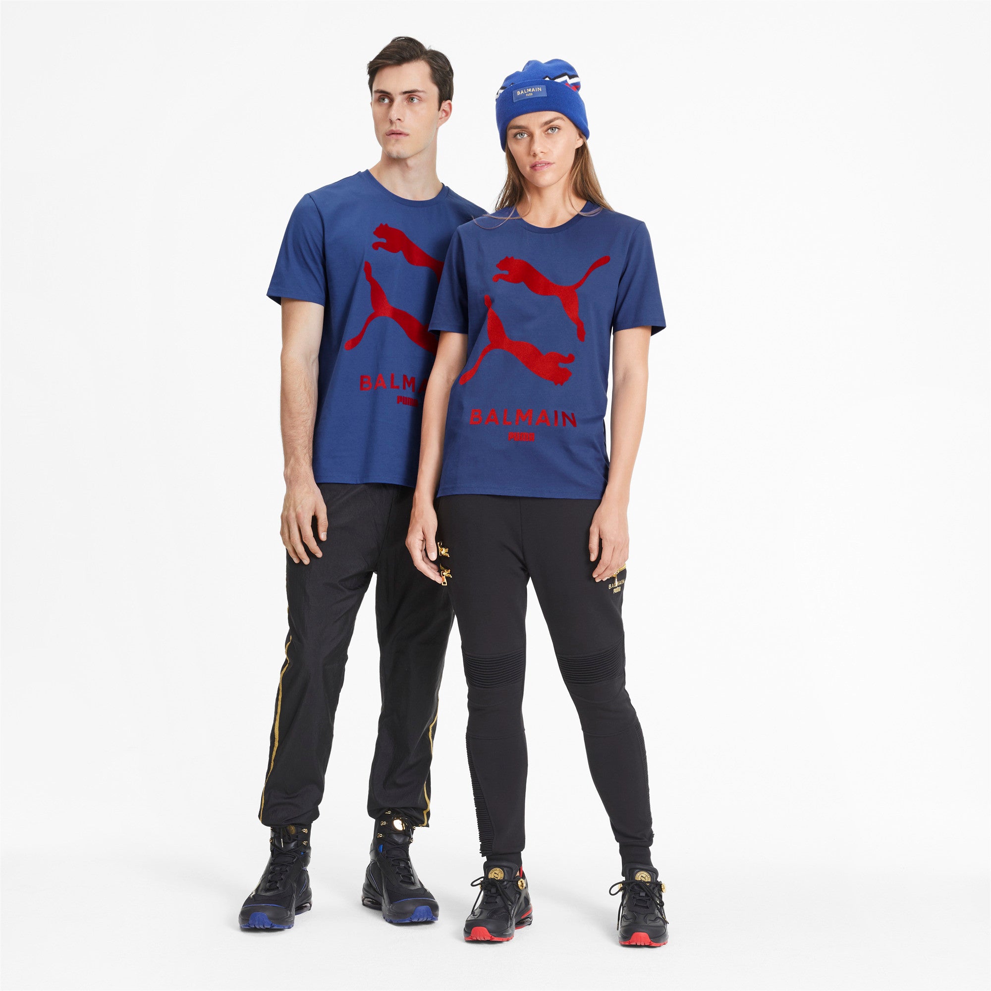 [597213-16] Mens Puma x Balmain Graphic Tee