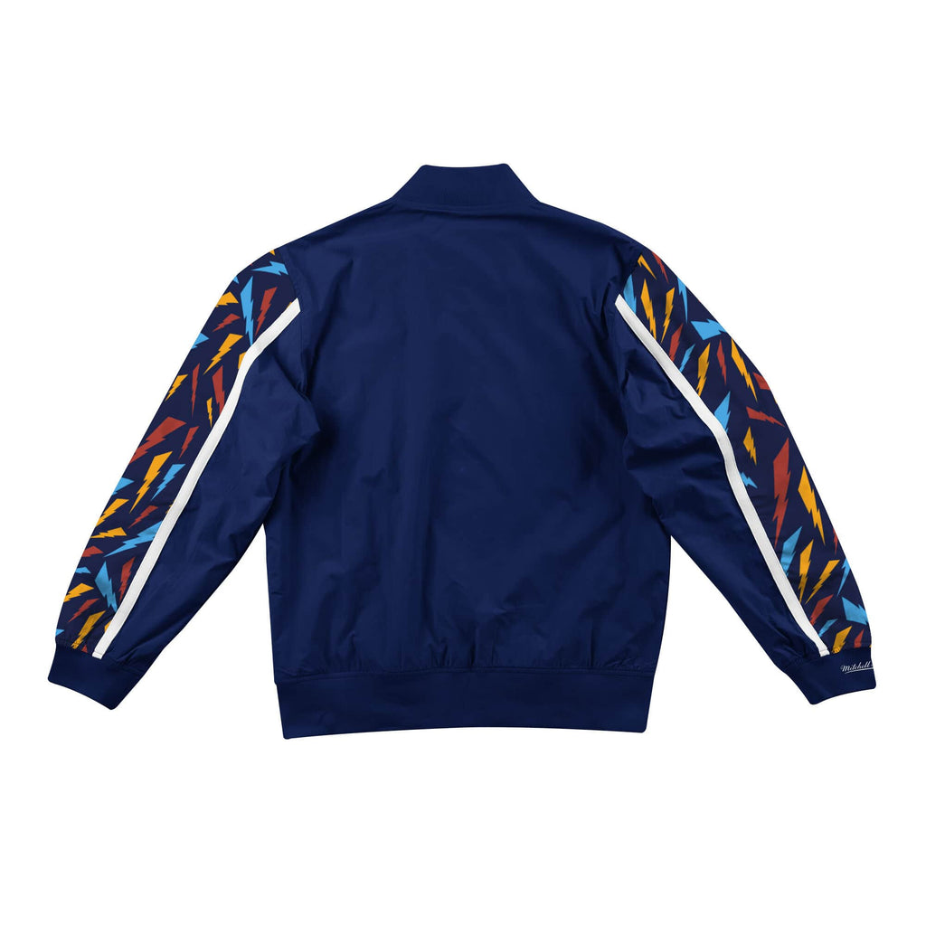 Mens Mitchell & Ness NBA Hook Shot Warm Up Jacket Golden State Warriors