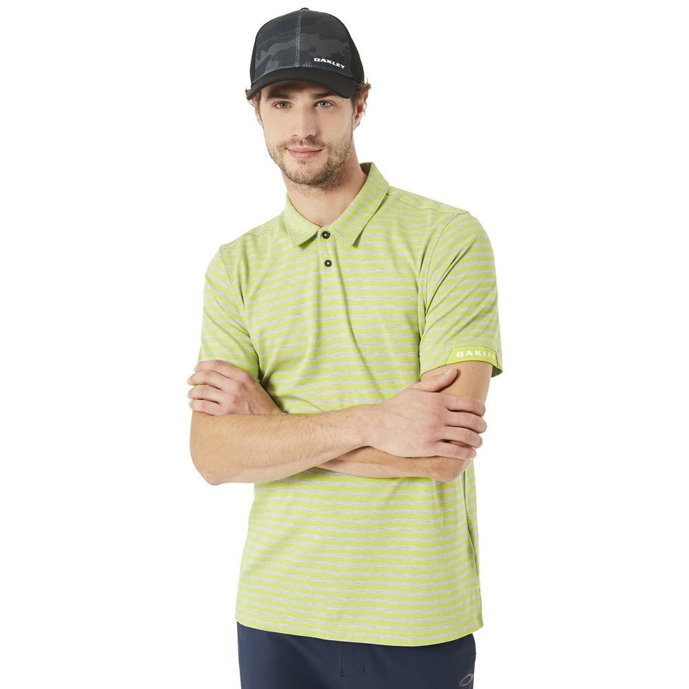 [434038-77M] Mens Oakley Speed Stripe Polo